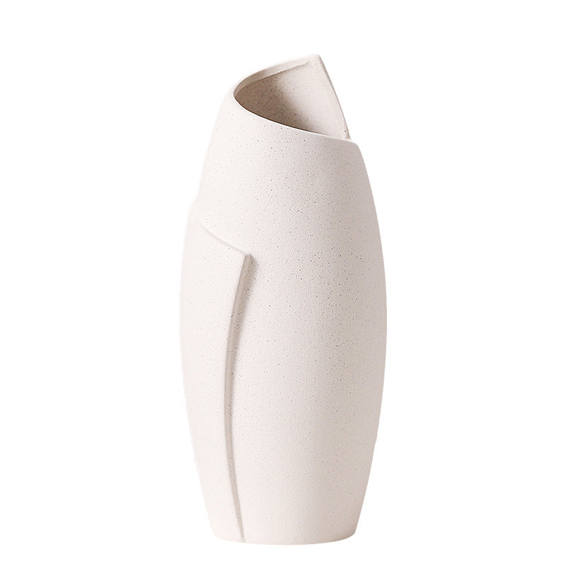 Modern Minimalist Ceramic Vase Hydroponic Flower Decor