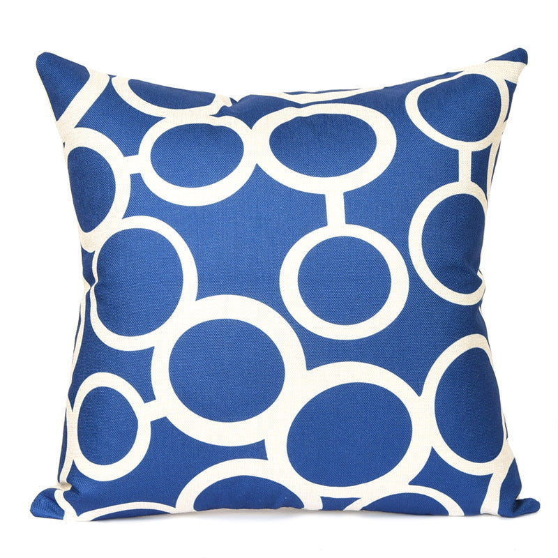 Abstract Linen Pillowcase Modern Minimalist Cushion Cover