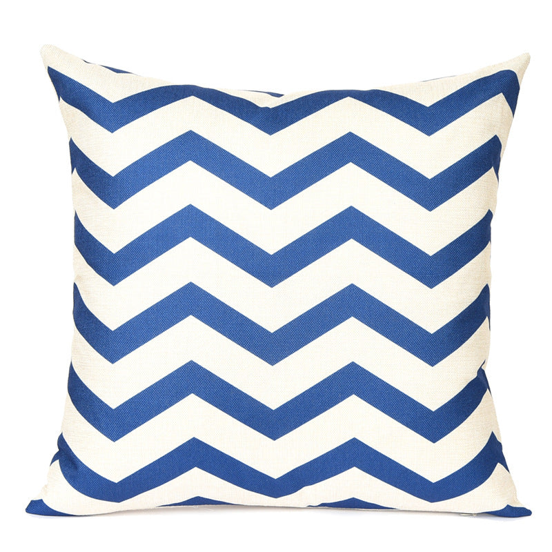 Abstract Linen Pillowcase Modern Minimalist Cushion Cover