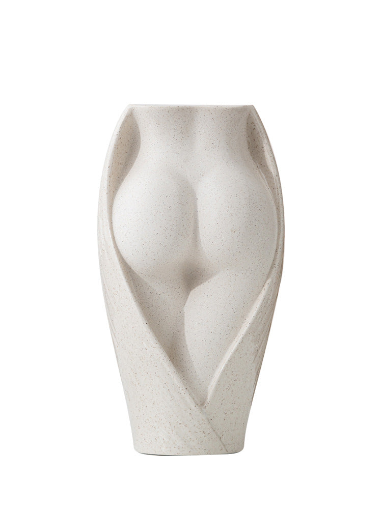 Simple Modern Ceramic Vase Elegant Flower Home Decor