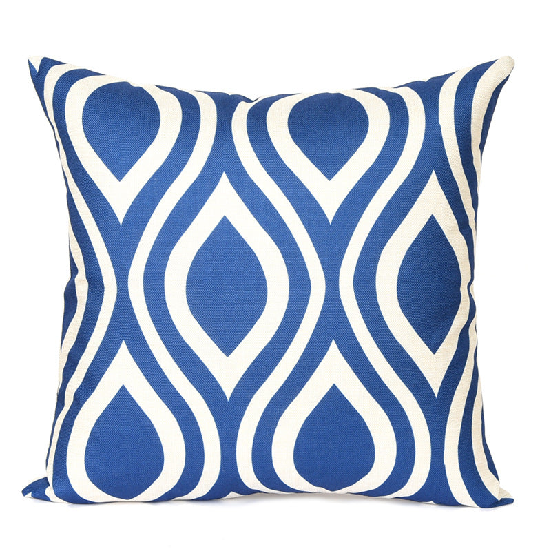 Abstract Linen Pillowcase Modern Minimalist Cushion Cover
