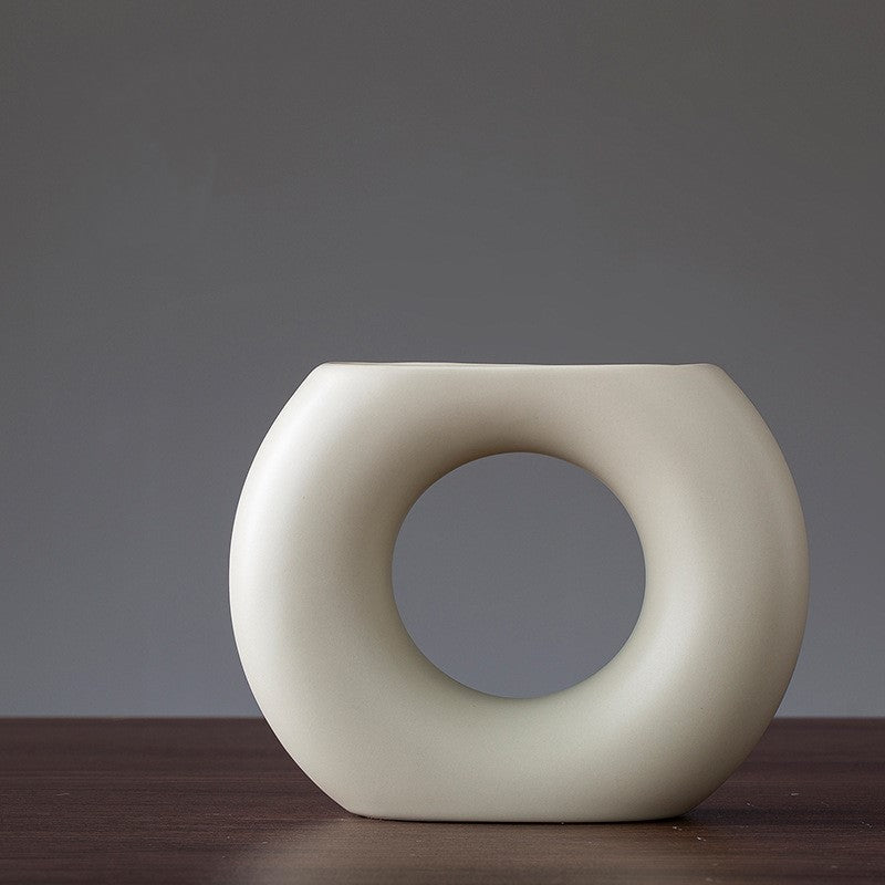Modern Minimalist Ceramic Vase Nordic Home Decor