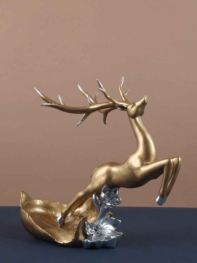 Nordic Elk Wine Rack Modern Luxury Bottle Holder Decor