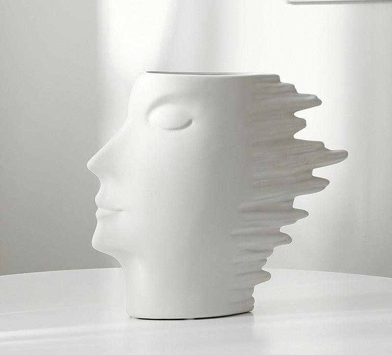 Modern Resin Sculpture Decor Office & Living Room Accent