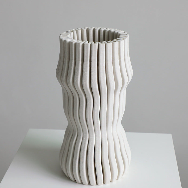 Modern Ceramic Flower Vase Creative Home Decor Accent
