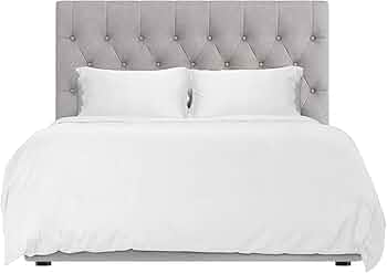 King size 250 GSM comforter – lightweight quilted duvet for breathable all-season warmth and hotel-style comfort