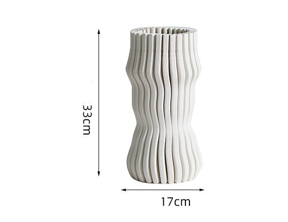 Modern Ceramic Flower Vase Creative Home Decor Accent