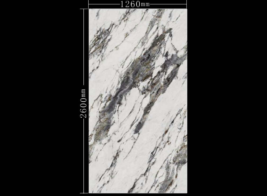 Cold Jade UV gilding panel – luxury wall art with jade-green tones and metallic finish for modern, elegant interiors