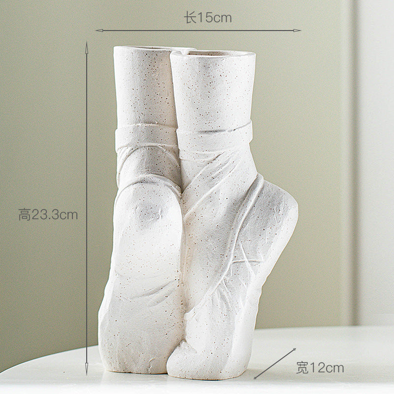 Modern Minimalist Ceramic Vase Hydroponic Flower Decor