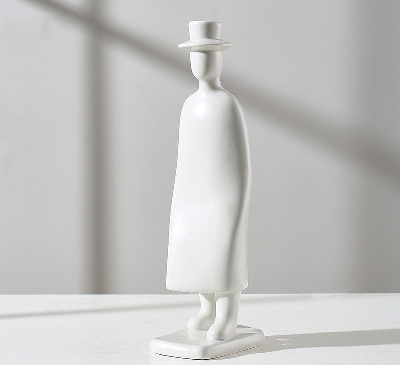 Modern Resin Sculpture Decor Office & Living Room Accent