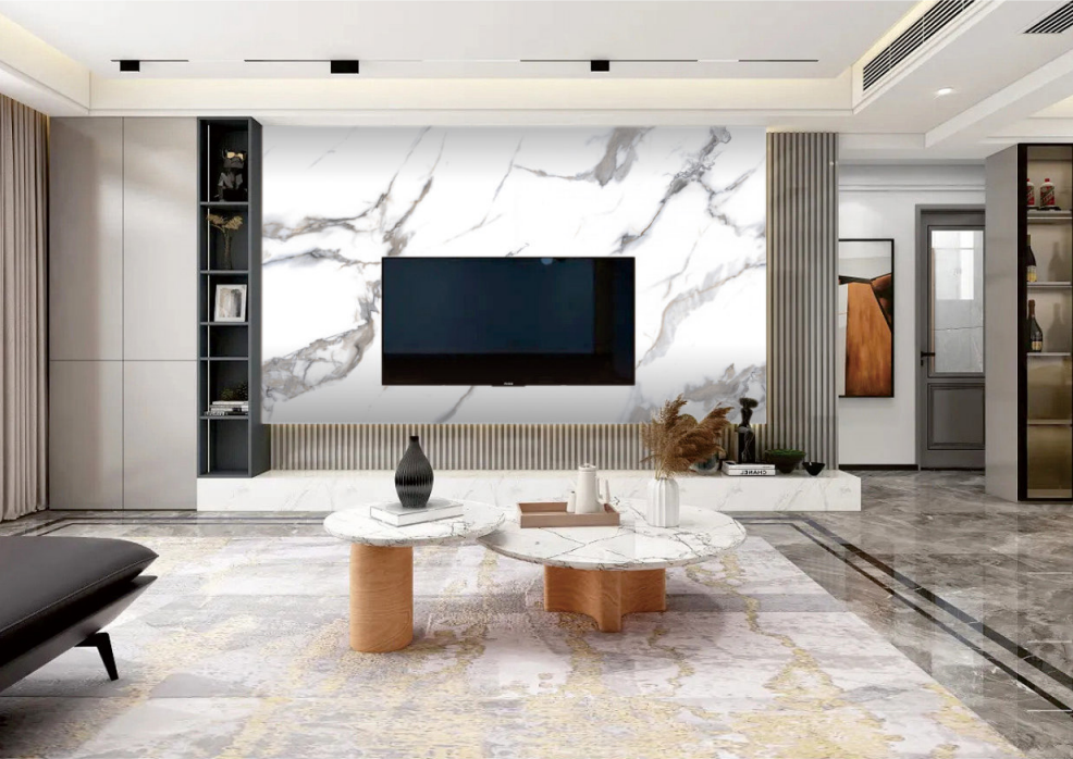 Ocean Layers Uv Gilding Panels