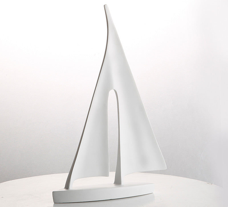 Modern Resin Sculpture Decor Office & Living Room Accent