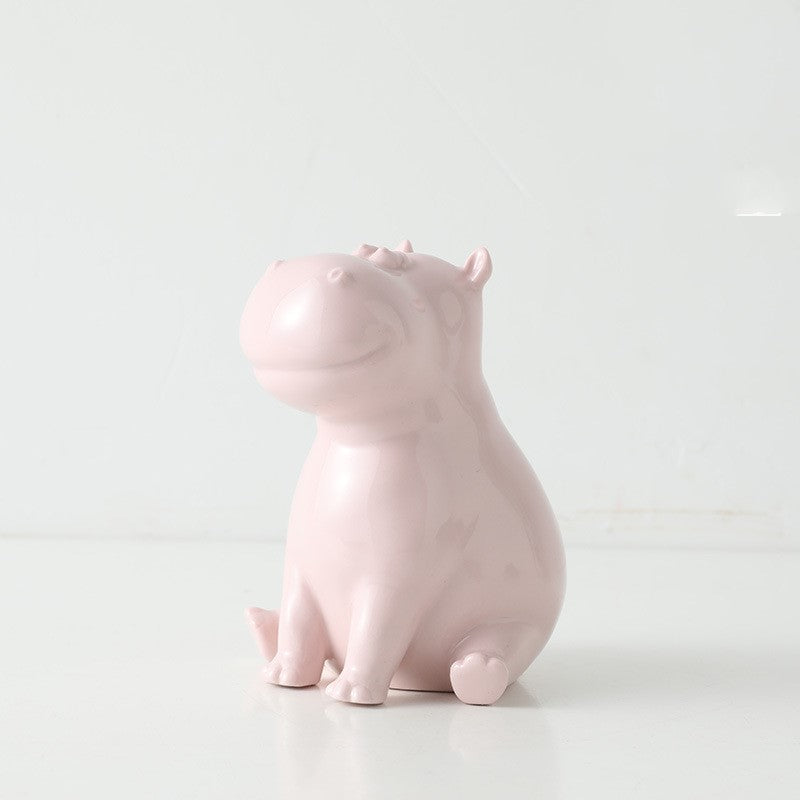 Modern Ceramic Animal Ornaments Minimalist Decor