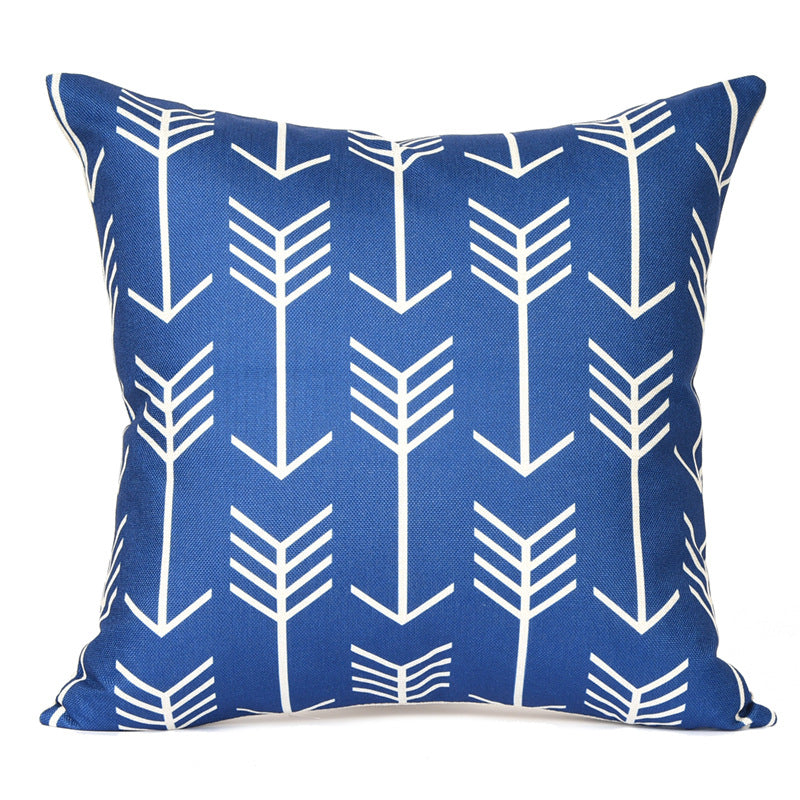 Abstract Linen Pillowcase Modern Minimalist Cushion Cover