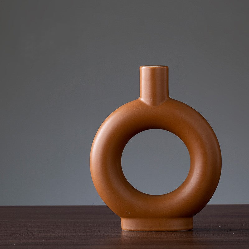Modern Minimalist Ceramic Vase Nordic Home Decor