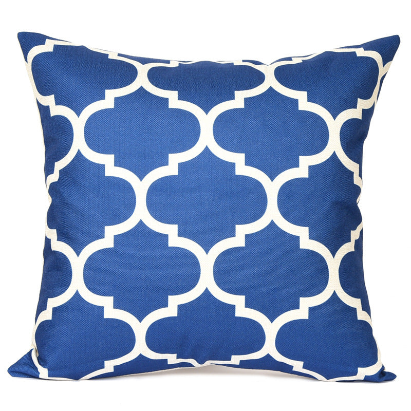 Abstract Linen Pillowcase Modern Minimalist Cushion Cover