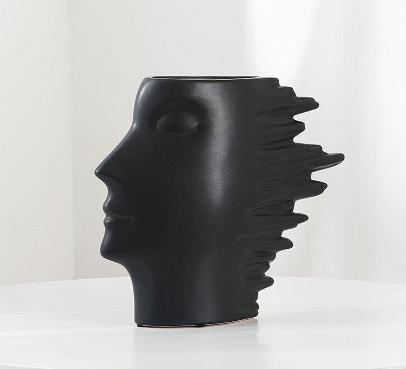 Modern Resin Sculpture Decor Office & Living Room Accent