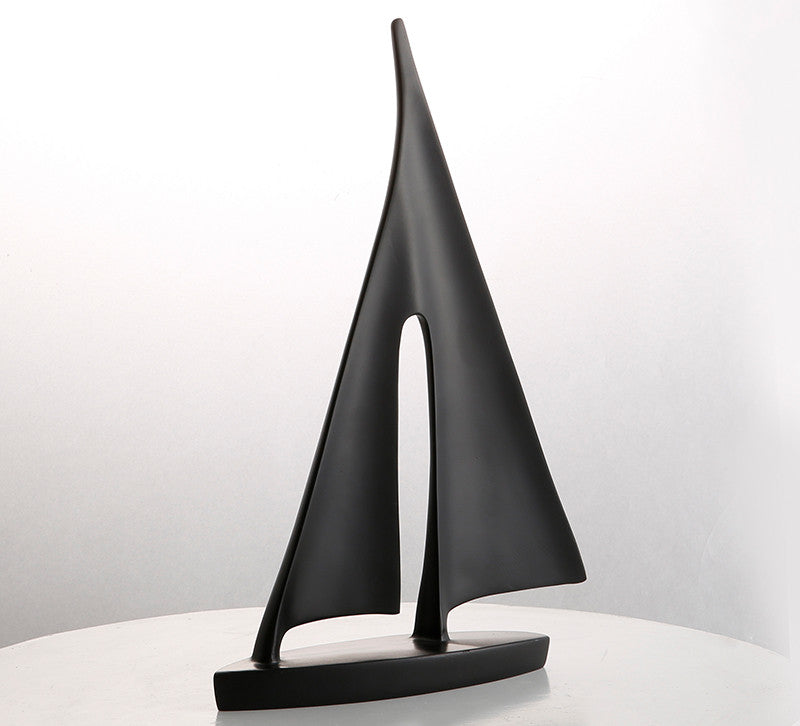 Modern Resin Sculpture Decor Office & Living Room Accent