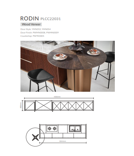 Rodin Kitchen Design Setup