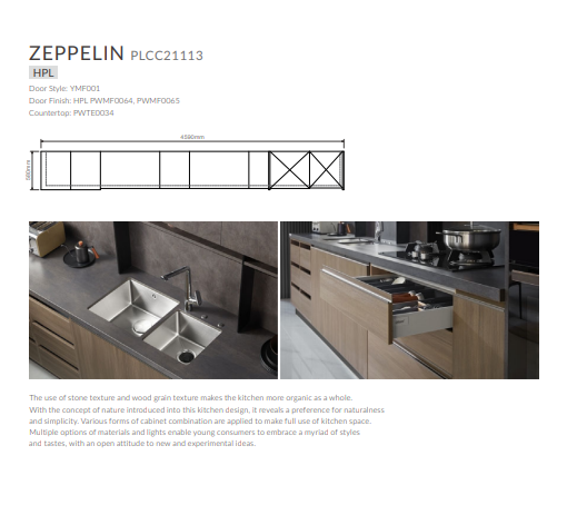 Zeppelin Kitchen Design Setup