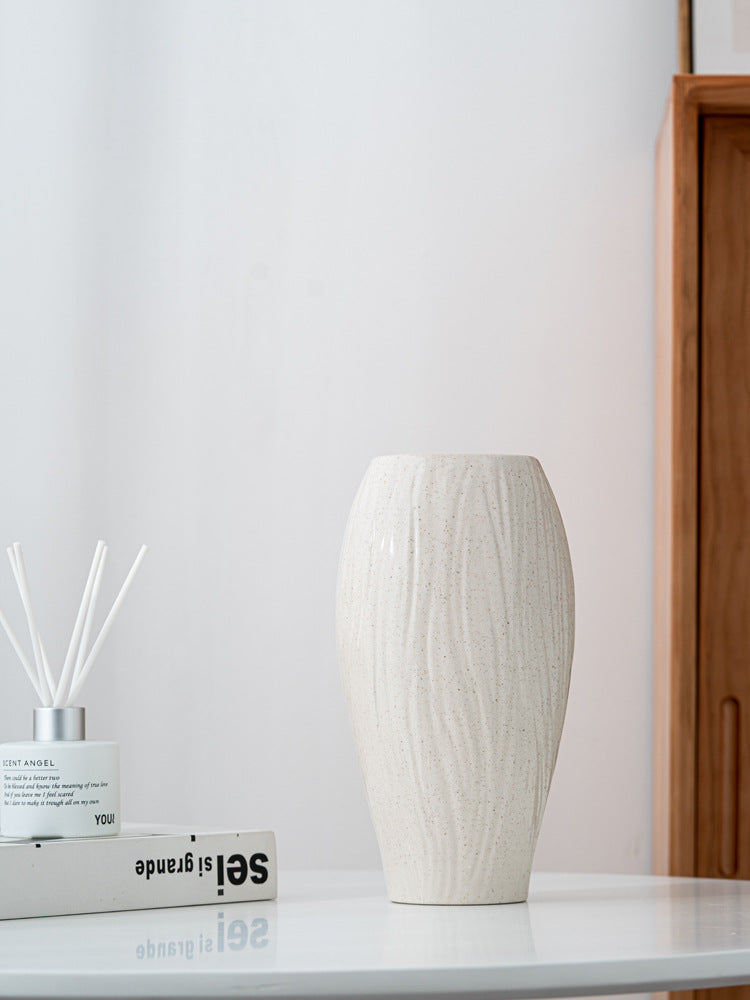 Simple Modern Ceramic Vase Elegant Flower Home Decor