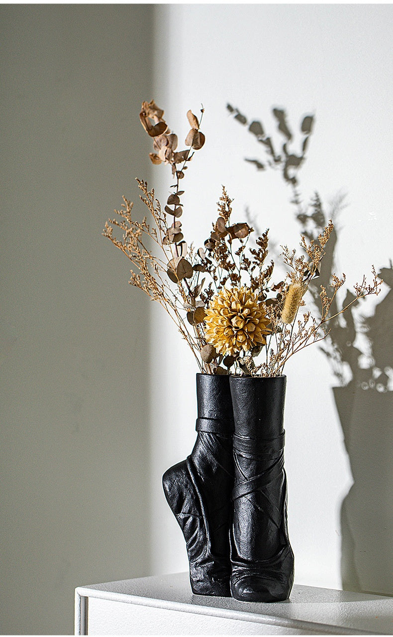 Modern Minimalist Ceramic Vase Hydroponic Flower Decor
