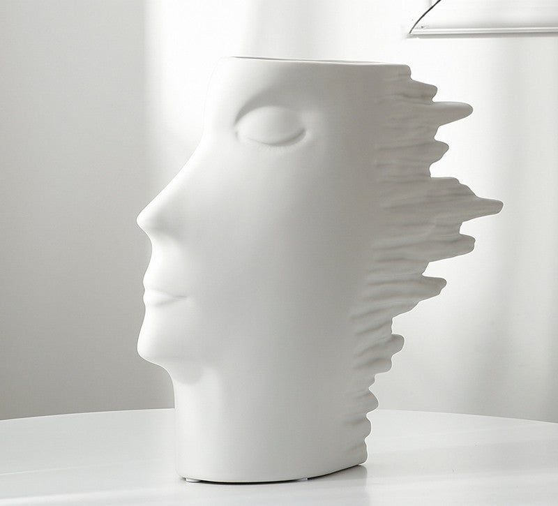 Modern Resin Sculpture Decor Office & Living Room Accent